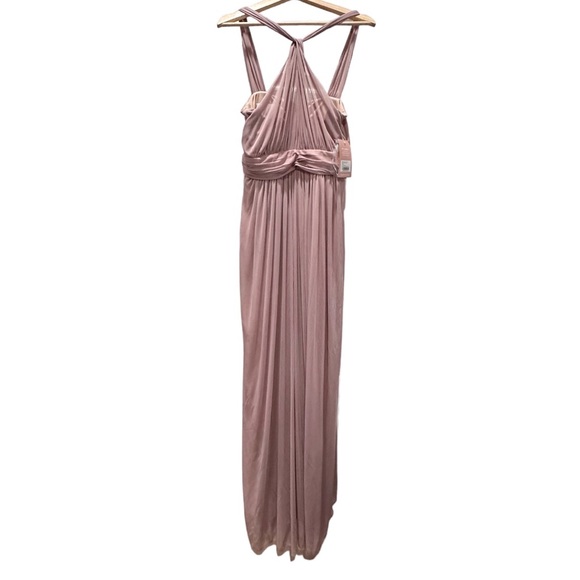 Birdy Grey KIKO DRESS MESH MAUVE LARGE NEW NWT BRIDESMAID WEDDING - Picture 4 of 6